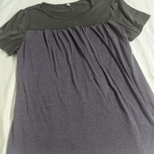 ⭐ Enidmil purple and grey t size large